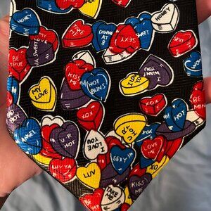 NWT Ties in Desguise Valentine's Day Candy Hearts Tie